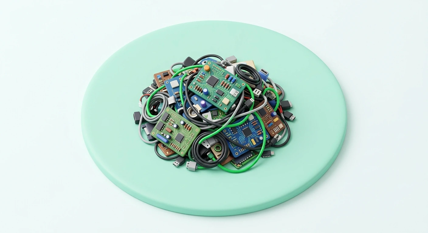E-waste scrap